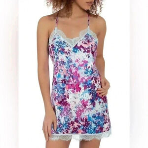 NWOT INBLOOM Brentwood Printed  Lace Chemise XS